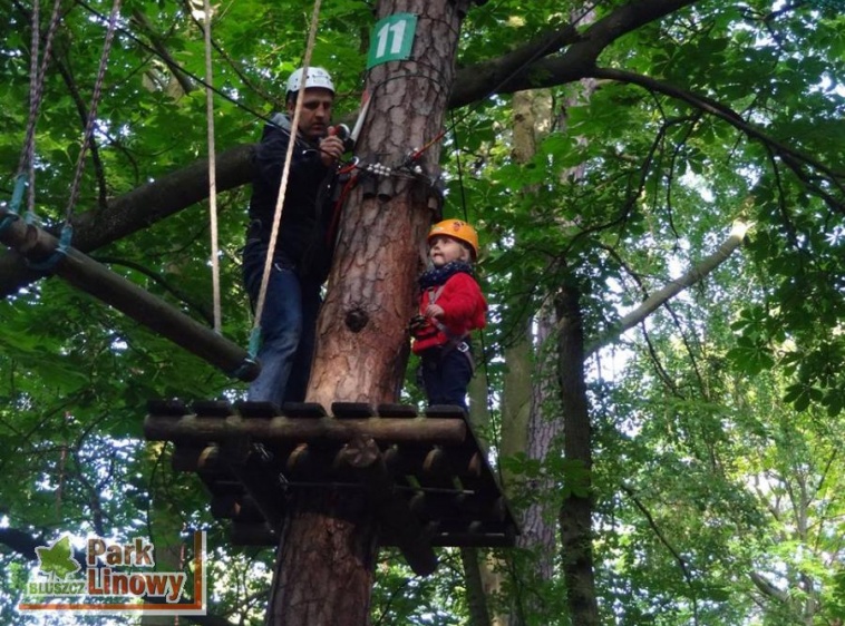 Park Linowy Bluszcz Międzyzdroje 